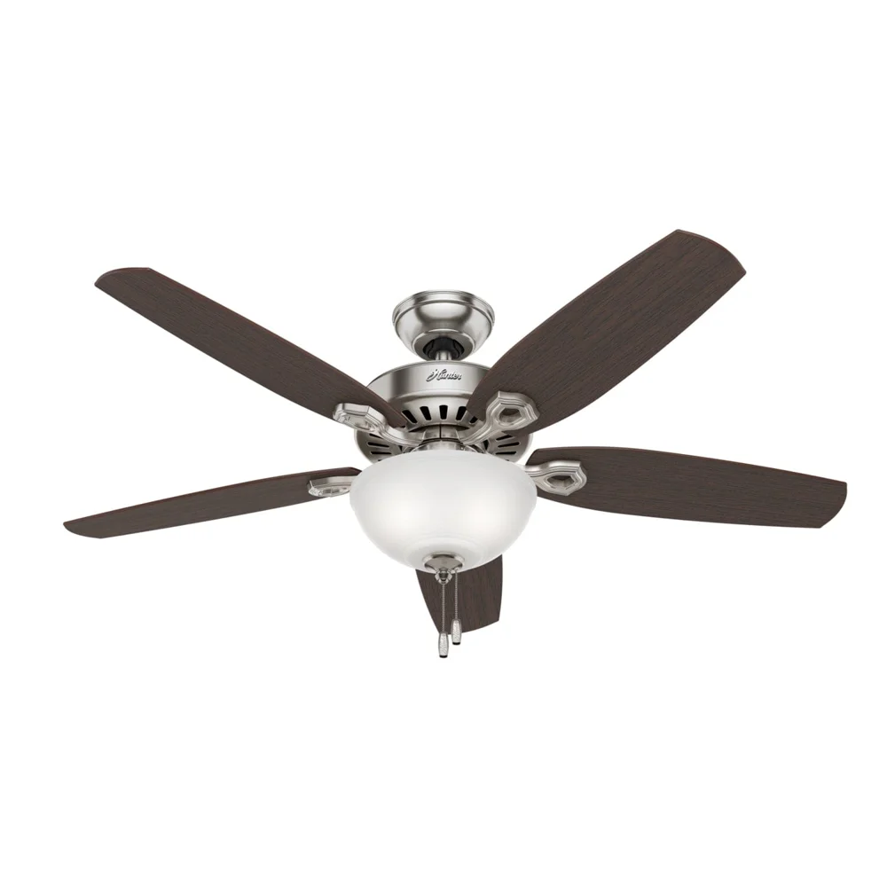 Hunter Builder Deluxe ceiling fan manufacturer product photo, A fan needs support, not just a ceiling box guide for the Charleston Lowcountry
