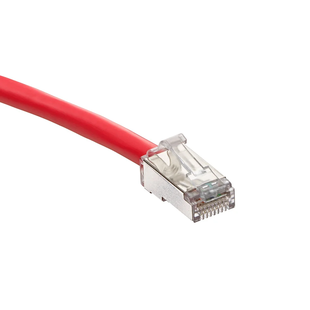 Cat 6A Universal Patch Cord, 7 ft (2.1 m), Red 6AS10-7R manufacturer product photo, Choose the cable for the intended network guide for the Charleston Lowcountry