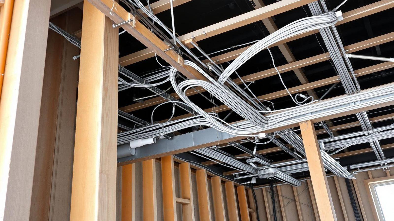 New construction commercial wiring