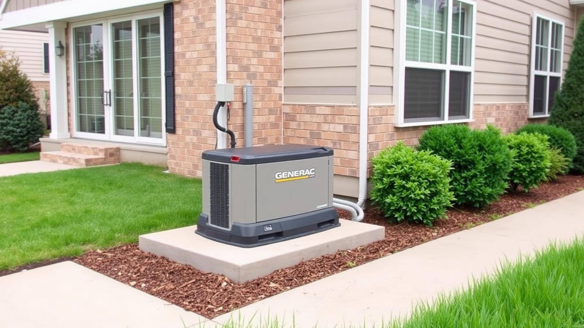 Whole home standby generator installation Charleston SC