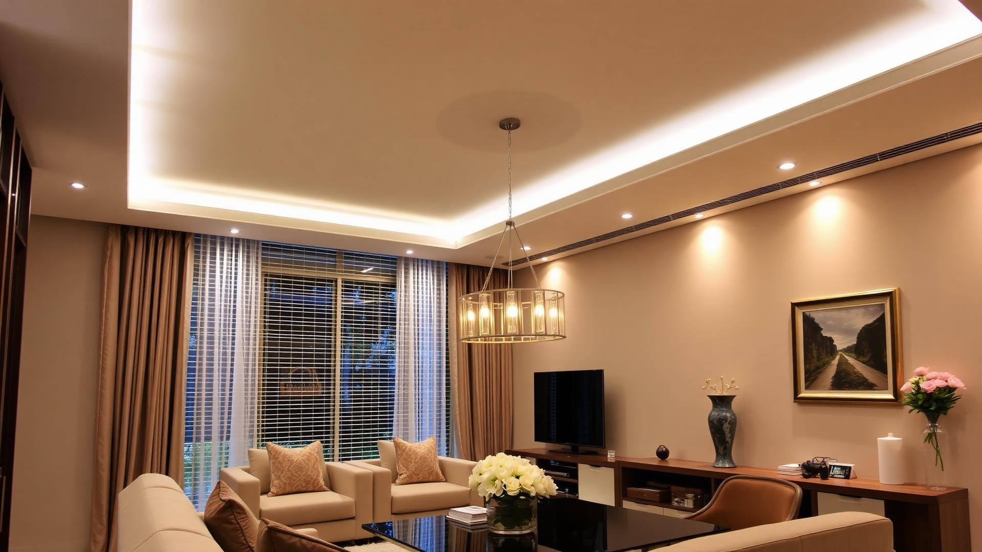 Custom residential lighting design and LED installation in a Charleston SC home
